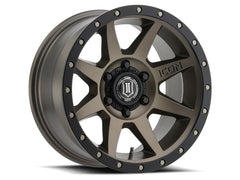 ICON Alloys 1817859447BR Rebound Bronze - 17 X 8.5 / 6 X 120 / 0mm / 4.75 bs