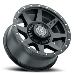 ICON Alloys 1818908055SB Rebound HD Satin Black - 18 X 9 / 8 X 6.5 / 12mm / 5.5 bs