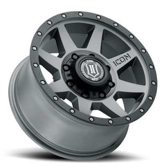 ICON Alloys 1818908055TT Rebound HD Titanium - 18 X 9 / 8 X 6.5 / 12mm / 5.5 bs