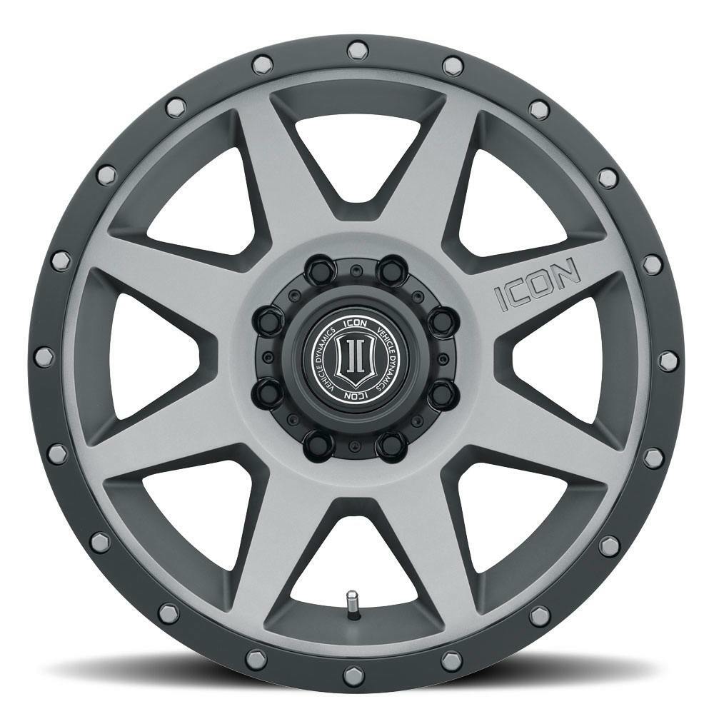 ICON Alloys 1820908955TT Rebound Titanium - 20 X 9 / 8 X 180 / 12mm / 5.5 bs