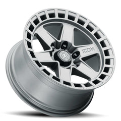 ICON Alloys 3417858347TT Raider Titanium - 17 X 8.5 / 6 X 5.5 / 0 mm / 4.75 bs