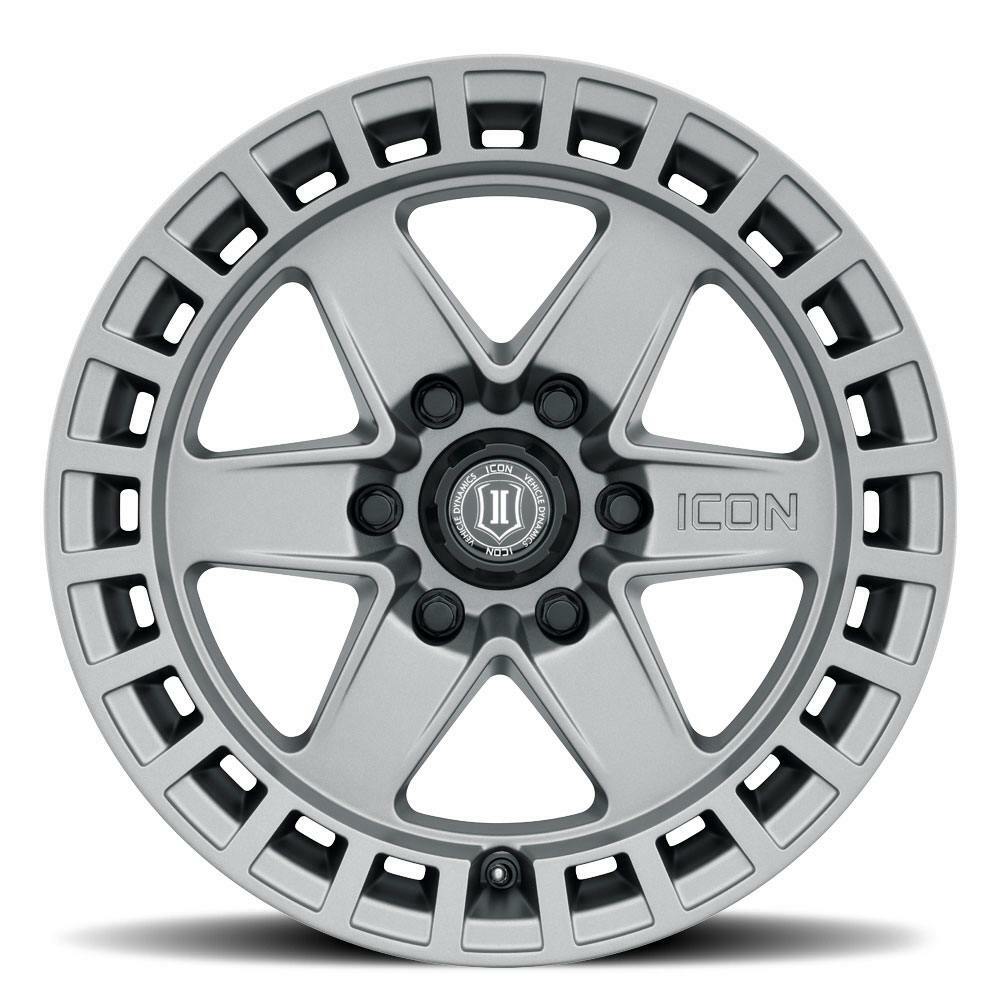 ICON Alloys 3417858347TT Raider Titanium - 17 X 8.5 / 6 X 5.5 / 0 mm / 4.75 bs