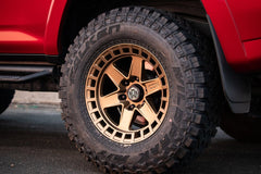 ICON Alloys 3417859447BS Raider Brass Satin - 17 X 8.5 / 6 X 120 / 0 mm / 4.75 bs