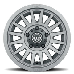ICON Alloys 3617856547CH Recon Slx Charcoal 17 X 8.5 / 5 X 4.5 / 0mm / 4.75 in. Bs