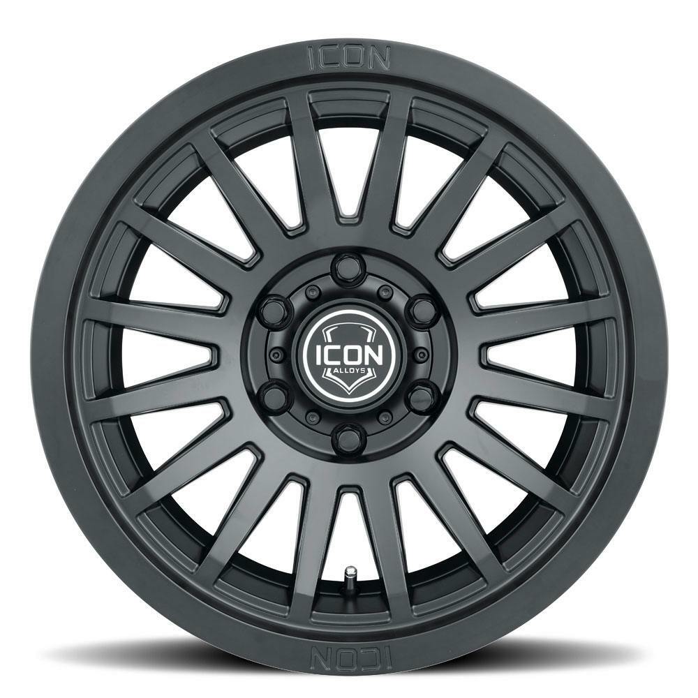 ICON Alloys 3618905560SB Recon SLX Satin Black - 18 X 9 / 5 X 150 / 25MM / 6 in. BS
