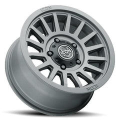 ICON Alloys 3618907345CH Recon SLX Charcoal - 18 X 9 / 5 X 5 / -12MM / 4.5 in. BS