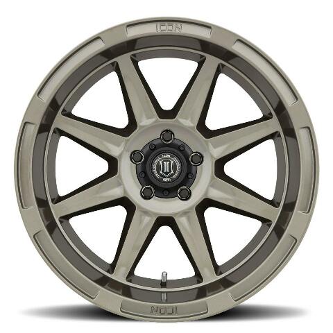 ICON Alloys 6020108345BG Bandit Gls Bronze - 20X10 / 6 X 5.5 / -24mm / 4.5 bs