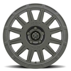 ICON Alloys 7017806560SB Ricochet Sat Black  - 17 X 8 / 5 X 4.5 / 38 mm / 6 bs