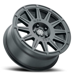 ICON Alloys 7017806560SB Ricochet Sat Black  - 17 X 8 / 5 X 4.5 / 38 mm / 6 bs