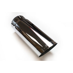 JBA Performance Exhaust 12-08216 4? x 4.5? x 12? Angle Cut Chrome