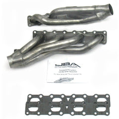 JBA Performance Exhaust 1400S 1400S 1 5/8 inch Shorty Stainless Steel 04-12 Nissan Titan 5