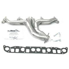 JBA Performance Exhaust 1526SJS 1526SJS 1 1/2 inch Shorty Stainless Steel 91-99 Jeep Wrangle