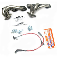 JBA Performance Exhaust 1528S 1528S 1 1/2 inch Shorty Stainless Steel 07-11 Jeep 3.8L