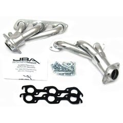 JBA Performance Exhaust 1619S-1JS 1619S-1JS 1 1/2 inch Shorty Stainless Steel 99-04 Mustang 3.