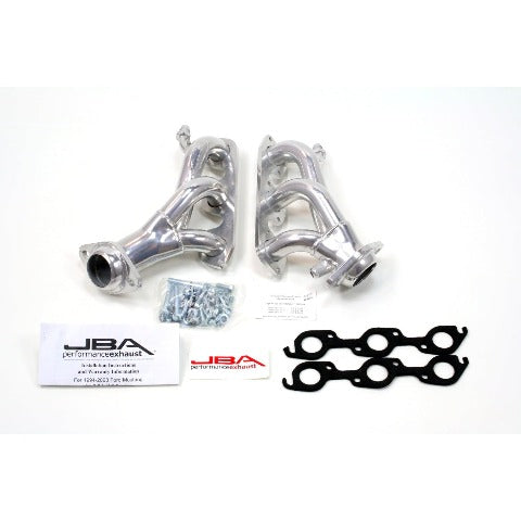 JBA Performance Exhaust 1619S-4JS 1619S-4JS 1 1/2 inch Shorty Stainless Steel 99-04 Mustang 3.