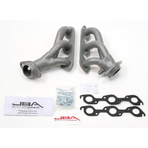 JBA Performance Exhaust 1619SJT 1619SJT 1 1/2 inch Shorty Stainless Steel 94-98 Mustang 3.8L