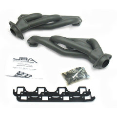 JBA Performance Exhaust 1624S-2JT 1624S-2JT 1 5/8 inch Shorty Stainless Steel 86-93 Mustang 5.