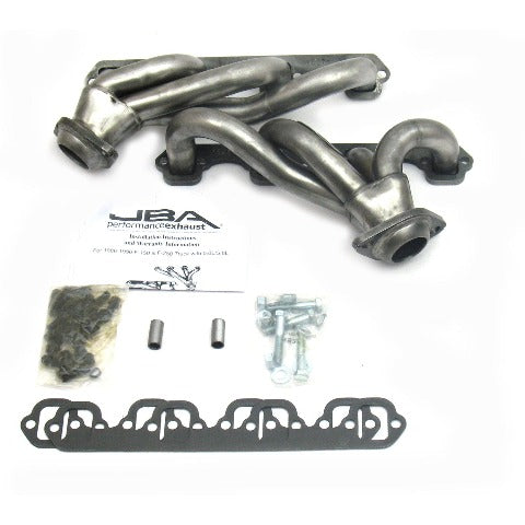 JBA Performance Exhaust 1627S 1627S 1 1/2 inch Shorty Stainless Steel 87-95 Ford Truck 5.0
