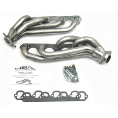 JBA Performance Exhaust 1650S-2 1650S-2 1 5/8 inch Shorty Stainless Steel 65-73 Mustang 289/