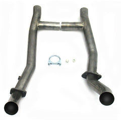 JBA Performance Exhaust 1651SH 1651SH 2.5 inch Stainless Steel Mid-Pipe H-Pipe for 1650, 28