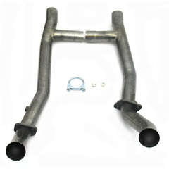 JBA Performance Exhaust 1651SH 1651SH 2.5 inch Stainless Steel Mid-Pipe H-Pipe for 1650, 28