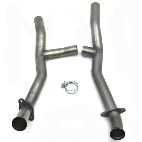 JBA Performance Exhaust 1655SH 1655SH 2.5 inch Stainless Steel Mid-Pipe H-Pipe for 1655, 35