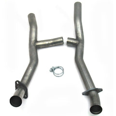 JBA Performance Exhaust 1655SH 1655SH 2.5 inch Stainless Steel Mid-Pipe H-Pipe for 1655, 35