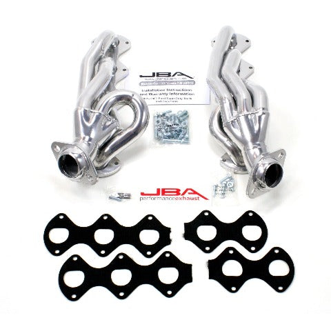 JBA Performance Exhaust 1670SJS 1670SJS 1 5/8 inch Shorty Stainless Steel 05-10 Ford Truck V