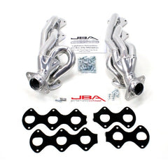 JBA Performance Exhaust 1670SJS 1670SJS 1 5/8 inch Shorty Stainless Steel 05-10 Ford Truck V