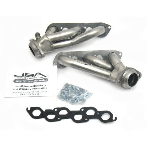 JBA Performance Exhaust 1672S 1672S 1 1/2 inch Shorty Stainless Steel 97-08 Ford Truck 4.2