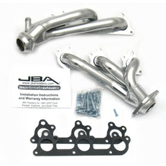 JBA Performance Exhaust 1674SJS 1674SJS 1 1/2 inch Shorty Stainless Steel 00-11 Ranger/Explo