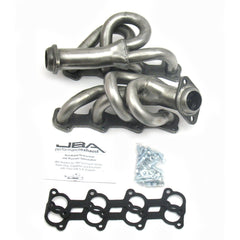 JBA Performance Exhaust 1677S 1677S 1 1/2 inch Shorty Stainless Steel 97-03 Ford Truck 4.6