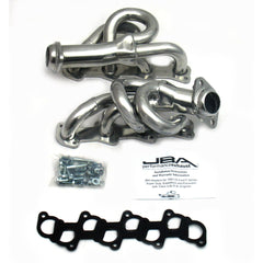 JBA Performance Exhaust 1677SJS 1677SJS 1 1/2 inch Shorty Stainless Steel 97-03 Ford Truck 4