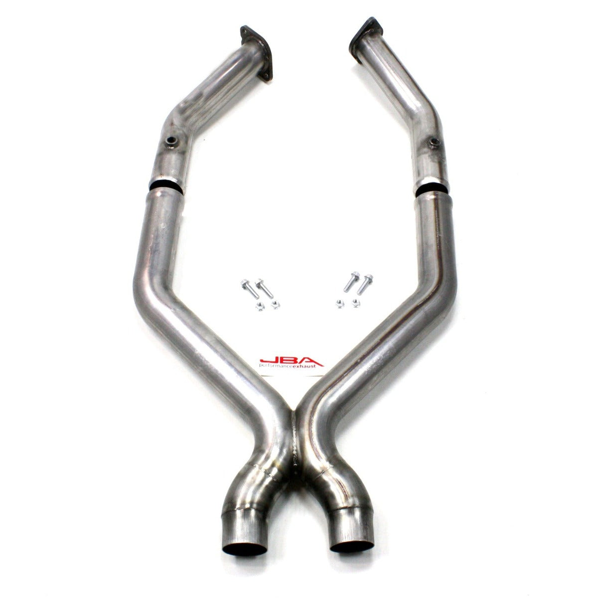 JBA Performance Exhaust 1785SX 1785SX 3 inch Stainless Steel Mid-Pipe 2011-13 Mustang 5.0 X