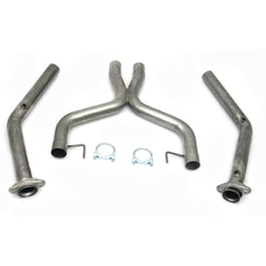 JBA Performance Exhaust 1795SX 1795SX 2.5 inch Stainless Steel Mid-Pipe 07-10 GT500 X-Pipe