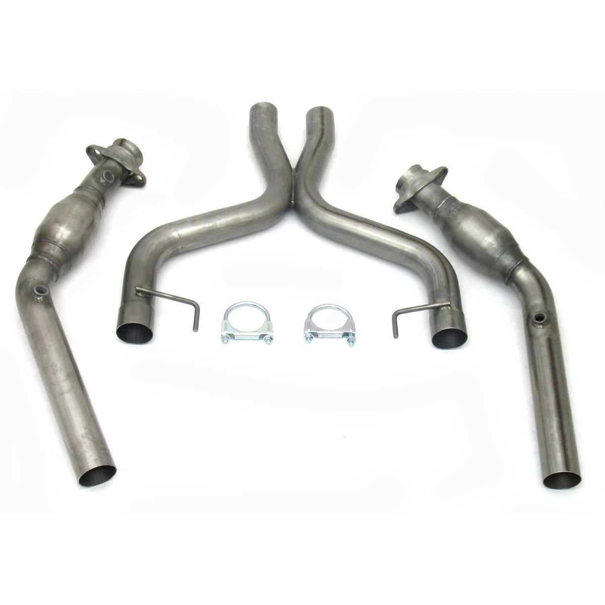JBA Performance Exhaust 1795SXC 1795SXC 2.5 inch Stainless Steel Mid-Pipe 07-10 GT500 X-Pipe