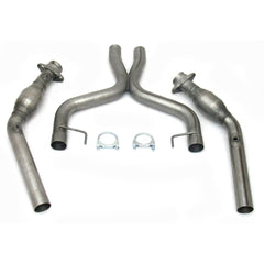 JBA Performance Exhaust 1795SXC 1795SXC 2.5 inch Stainless Steel Mid-Pipe 07-10 GT500 X-Pipe