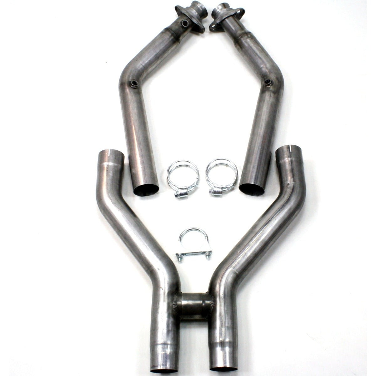 JBA Performance Exhaust 1798SH 1798SH 3 inch Stainless Steel Mid-Pipe 2011-13 GT-500 H-Pipe