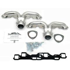 JBA Performance Exhaust 1815S-1JS 1815S-1JS 1 5/8 inch Shorty Stainless Steel Chev Center Exit