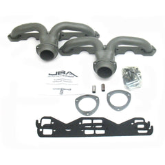 JBA Performance Exhaust 1815S-1JT 1815S-1JT 1 5/8 inch Shorty Stainless Steel Chev Center Exit