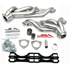 JBA Performance Exhaust 1830S-6JS 1830S-6JS 1 5/8 inch Shorty Stainless Steel GM Truck 5.0/5.7
