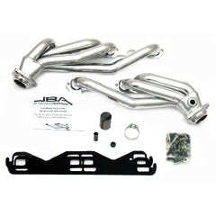 JBA Performance Exhaust 1830SJS 1830SJS 1 1/2 inch Shorty Stainless Steel 88-95 GM Truck 5.0