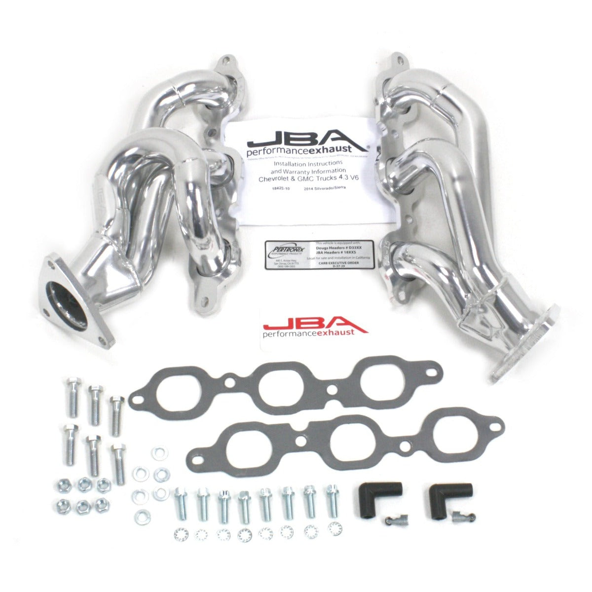 JBA Performance Exhaust 1842S-10JS 14 GM Truck 4.3L V-6 Sil Cer