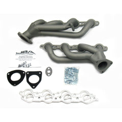 JBA Performance Exhaust 1850S-1JT 1850S-1JT 1 5/8 inch Shorty Stainless Steel 99-02 GM Truck 6