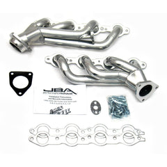 JBA Performance Exhaust 1850SJS 1850SJS 1 5/8 inch Shorty Stainless Steel 99-01 GM Truck 4.8