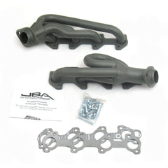 JBA Performance Exhaust 1949S-1JT 1949S-1JT 1 1/2 inch Shorty Stainless Steel 02-07 Dodge Ram