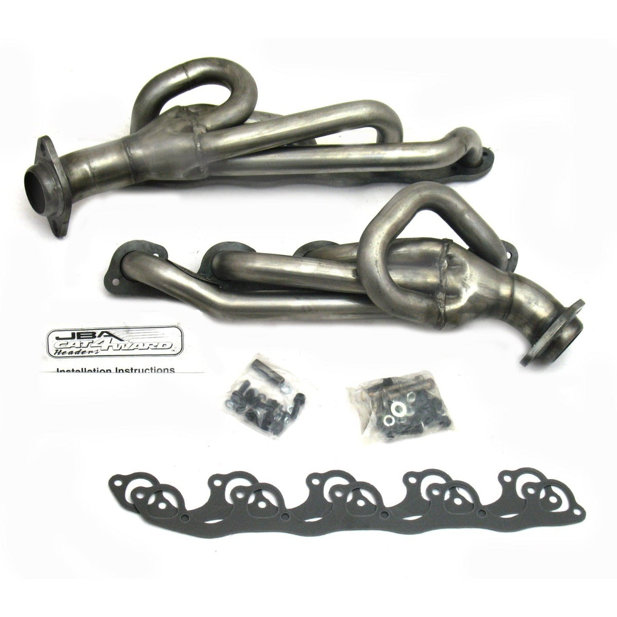 JBA Performance Exhaust 1950S 1950S 1 1/2 inch Shorty Stainless Steel 96-02 Dodge Truck 8.