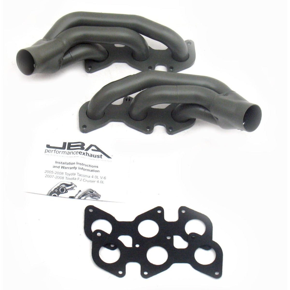JBA Performance Exhaust 2035SJT 2035SJT 1 1/2 inch Shorty Stainless Steel 05-10 Tacoma/Tundr