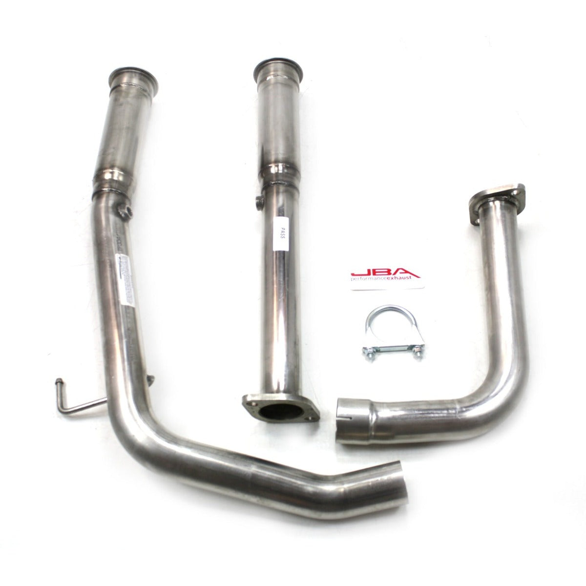 JBA Performance Exhaust 36012SD-1 10-14 Toyota Tundra Mid-Pipe w/o Cats 304SS