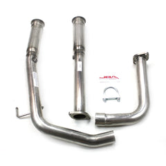 JBA Performance Exhaust 36012SD-1 10-14 Toyota Tundra Mid-Pipe w/o Cats 304SS